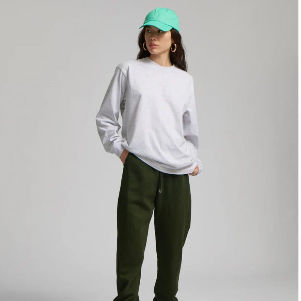 Colorful Standard Oversized Organic Ls T-shirt in Soft Lavender